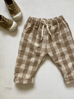 Charger l&#39;image dans la galerie, Pantalon Vichy Ficelle

