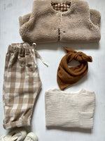 Charger l&#39;image dans la galerie, Foulard en Gaze de Coton Bronze

