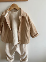 Charger l&#39;image dans la galerie, Blouse Oversize en gaze de coton Naturel
