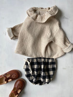 Charger l'image dans la galerie, Blouse Oversize en gaze de coton/ Lin à col
