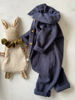 Charger l'image dans la galerie, Doudou Lapin Chiffon Havane
