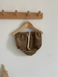 Bloomer Velours côtelé Taupe