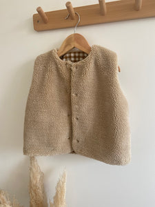 Veste Sherpa Brun