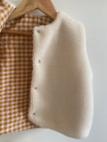 Charger l&#39;image dans la galerie, Veste Sherpa Ecru
