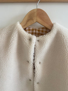 Veste Sherpa Ecru