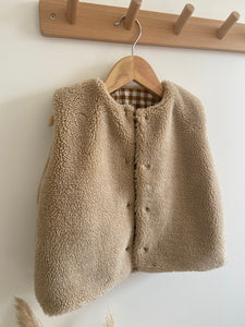 Veste Sherpa Brun