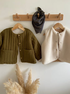 Veste matelassée Vert Olive