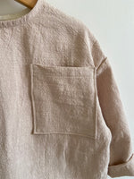 Charger l&#39;image dans la galerie, Blouse Oversize en lin Beige

