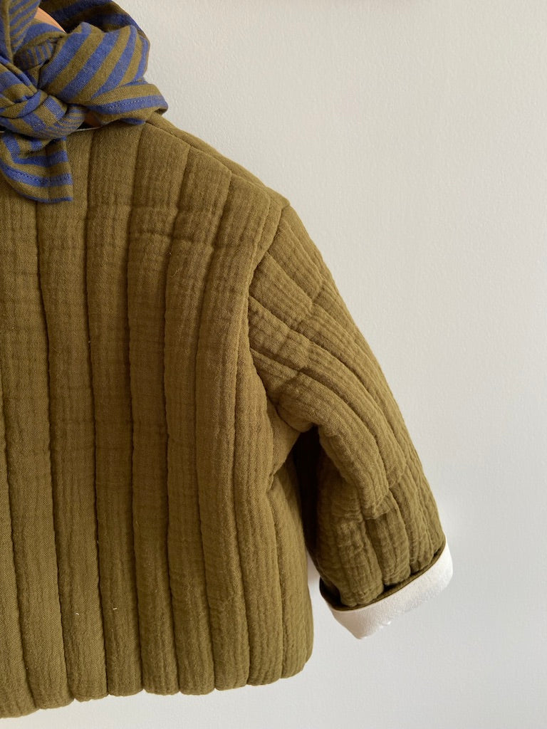 Veste matelassée Vert Olive