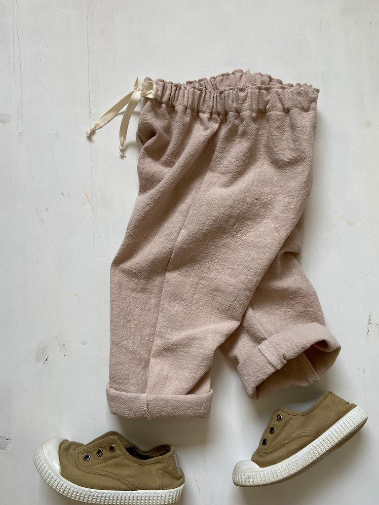 Pantalon Lin Beige