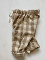 Charger l&#39;image dans la galerie, Pantalon Vichy Ficelle
