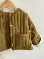 Charger l&#39;image dans la galerie, Veste matelassée Vert Olive
