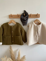 Charger l&#39;image dans la galerie, Veste Sherpa Ecru
