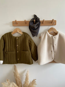 Veste Sherpa Ecru