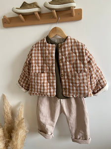 Pantalon Lin Beige