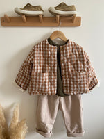 Charger l&#39;image dans la galerie, Blouse Oversize en Gaze de coton Kaki
