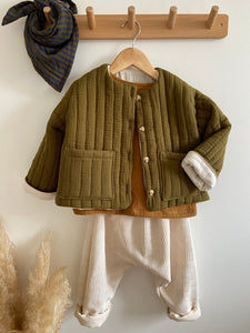 Veste matelassée Vert Olive
