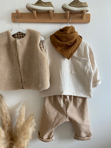 Pantalon coton rayures Peanuts