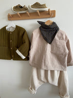 Charger l&#39;image dans la galerie, Blouse Oversize en lin Beige
