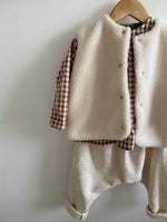 Charger l&#39;image dans la galerie, Veste Sherpa Ecru
