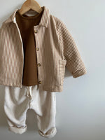 Charger l&#39;image dans la galerie, Blouse Oversize en nid d&#39;abeille Chocolat
