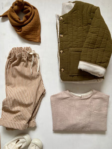 Veste matelassée Vert Olive