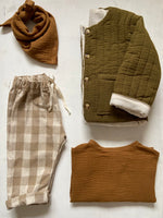 Charger l&#39;image dans la galerie, Pantalon Vichy Ficelle
