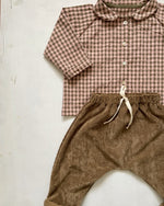 Charger l&#39;image dans la galerie, Blouse Raglan vichy Rose et Kaki

