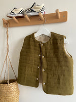 Charger l'image dans la galerie, Veste sans manches Olive
