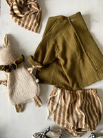 Charger l'image dans la galerie, Blouse à double boutonnage Olive
