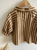 Charger l'image dans la galerie, Blouse Raglan rayures Havane
