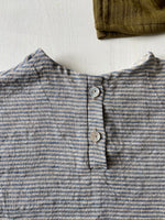 Charger l'image dans la galerie, Blouse manches courtes Lin rayé
