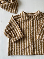 Charger l'image dans la galerie, Blouse Raglan rayures Havane

