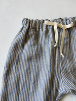 Charger l'image dans la galerie, Pantalon Lin rayé Bleu
