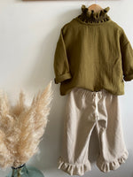 Charger l'image dans la galerie, Blouse à double boutonnage Olive
