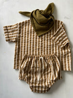 Charger l'image dans la galerie, Foulard en Gaze de Coton Olive
