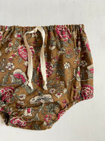Charger l'image dans la galerie, Bloomer en Coton Indien Kaki et Rose
