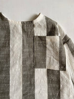 Charger l'image dans la galerie, Blouse Oversize Rayures Kaki
