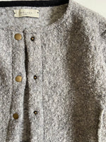 Charger l'image dans la galerie, Veste Gilet Bouclette Lainage Gris

