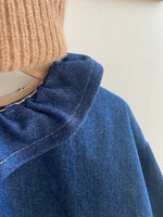 Charger l'image dans la galerie, Blouse Oversize à Col Denim
