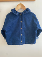 Charger l'image dans la galerie, Blouse Oversize à Col Denim
