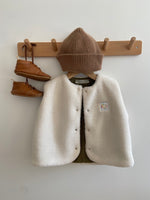 Charger l'image dans la galerie, Veste Sherpa Ecru
