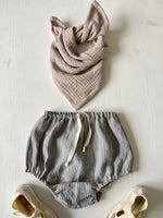 Charger l'image dans la galerie, Foulard en Gaze de Coton Gris cailloux
